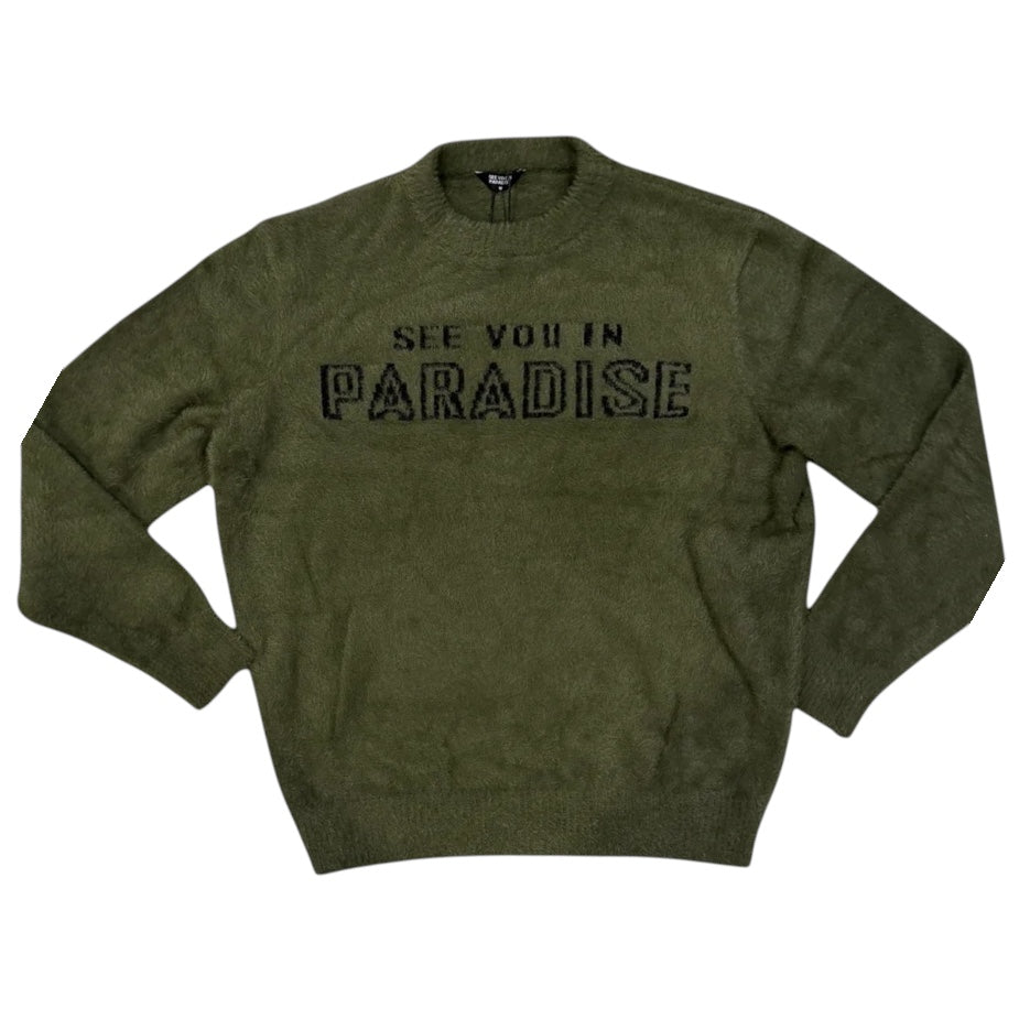 Jordan Craig - See You In Paradise Men Plush Crewneck Sweater