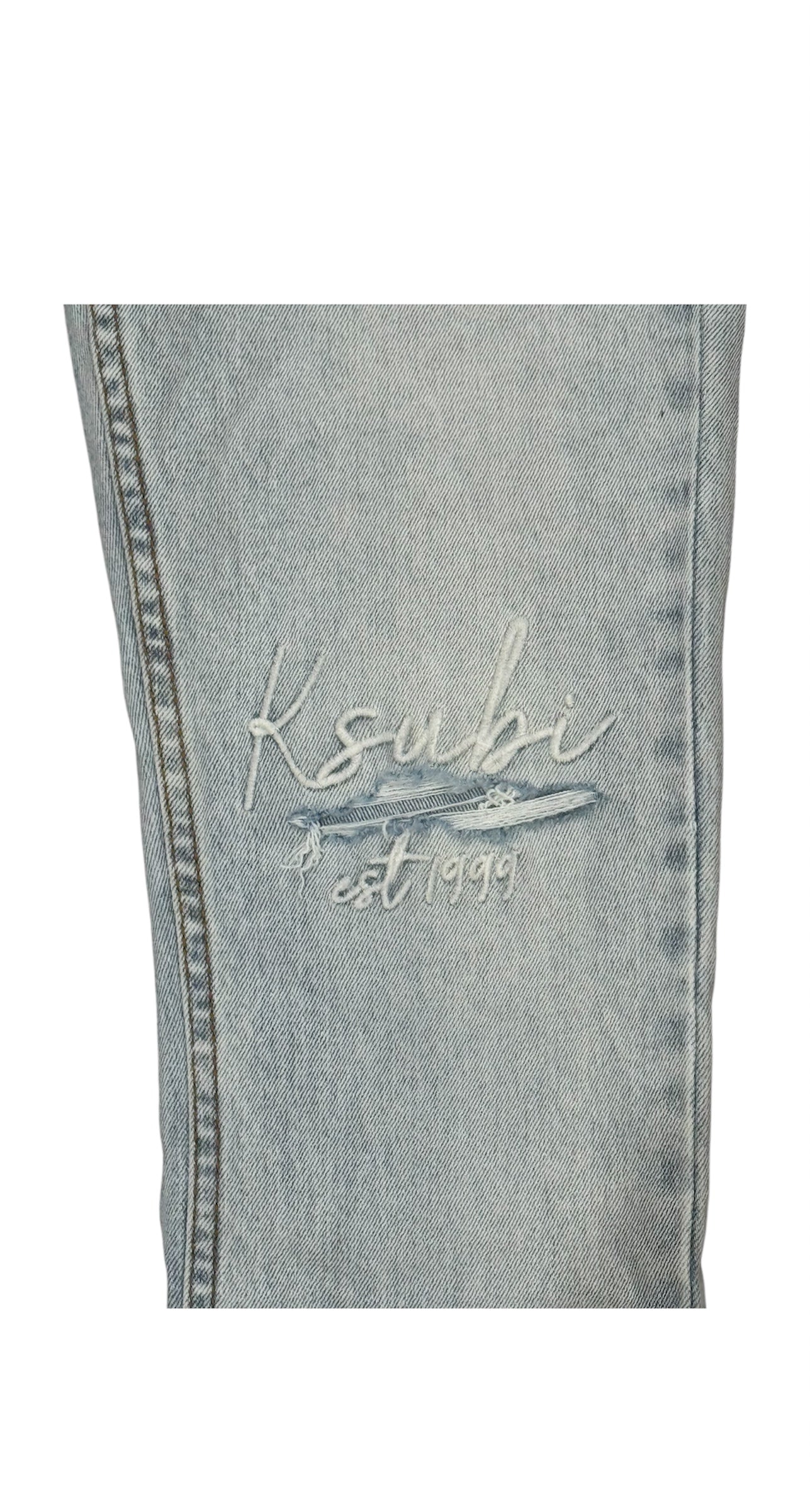 Ksubi Men's - Van Winkle Frost Blue Arch - Stone Wash KSUBI