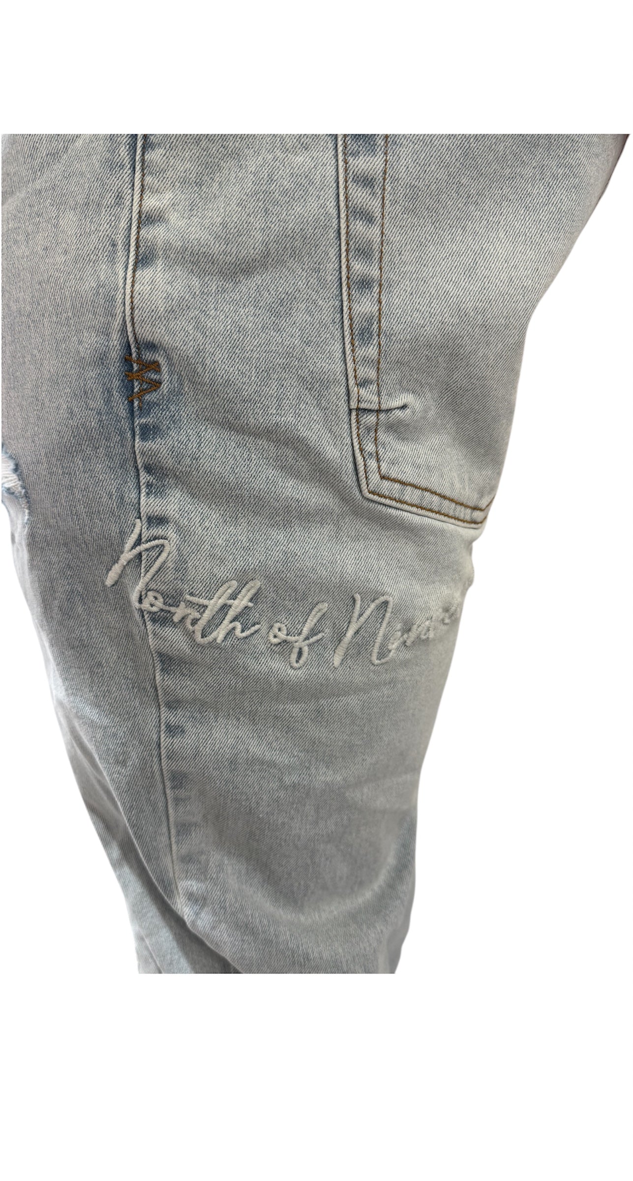 Ksubi Men's - Van Winkle Frost Blue Arch - Stone Wash KSUBI