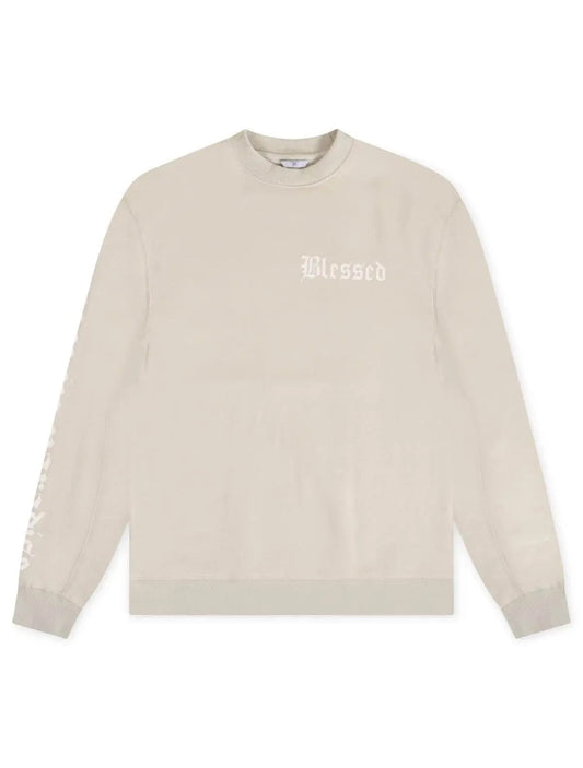 Jordan Craig Blessed Crewneck Sweatshirt - Khaki - BLVD