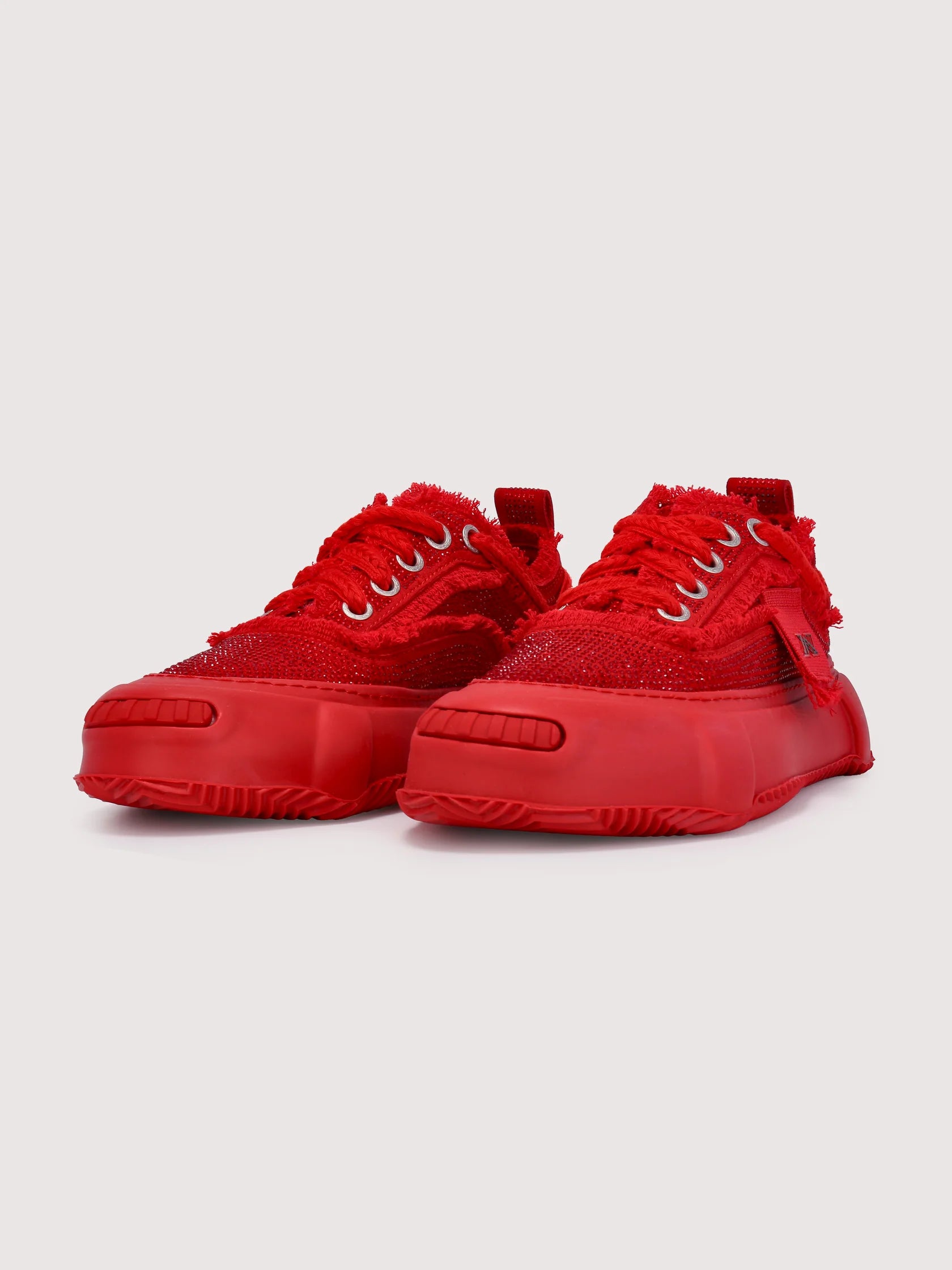 Javi - Elevate 2 Rhinestone Men Sneaker - Spark Red