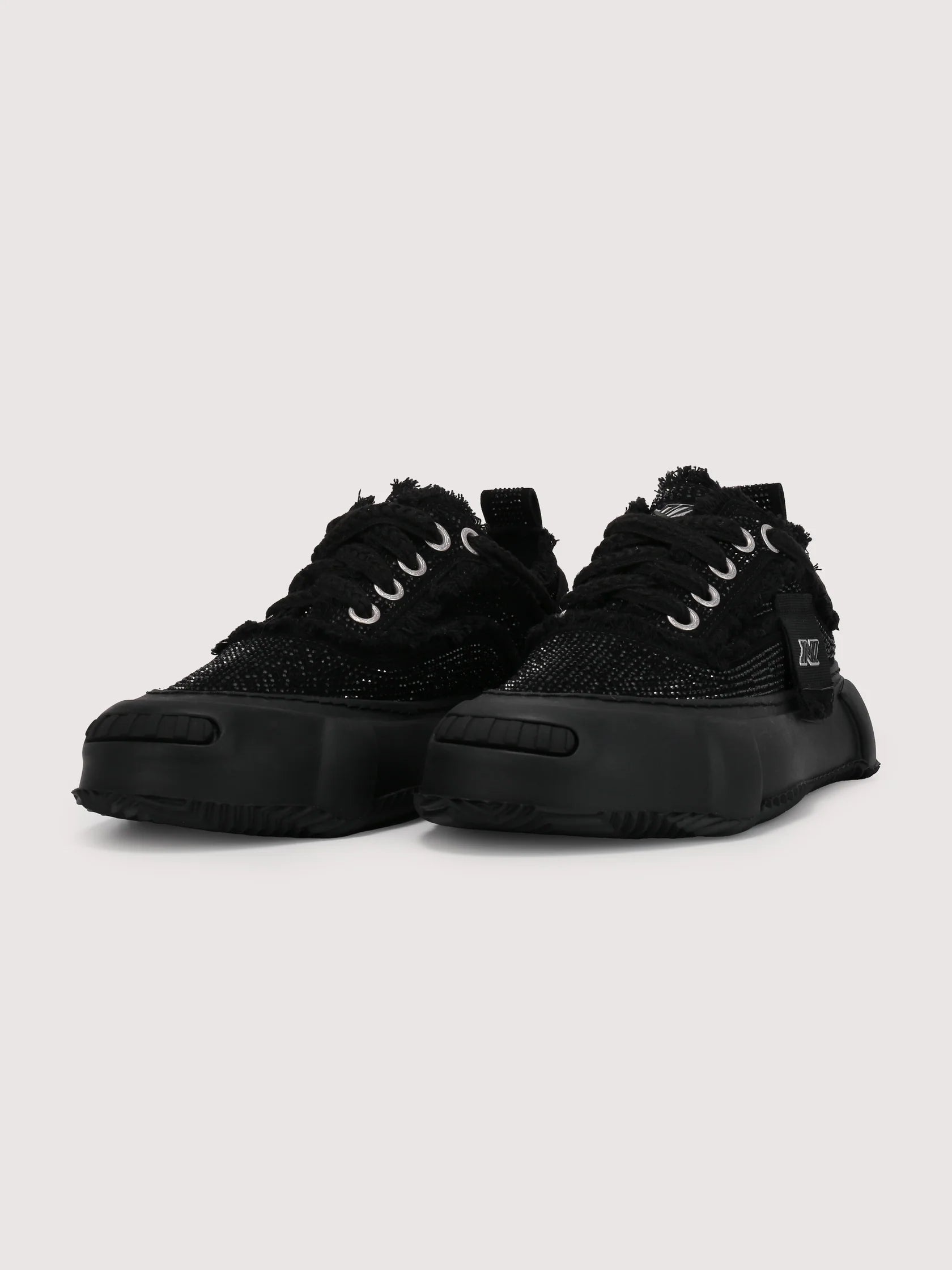Javi - Elevate 2 Rhinestone Men Sneaker - Spark Black