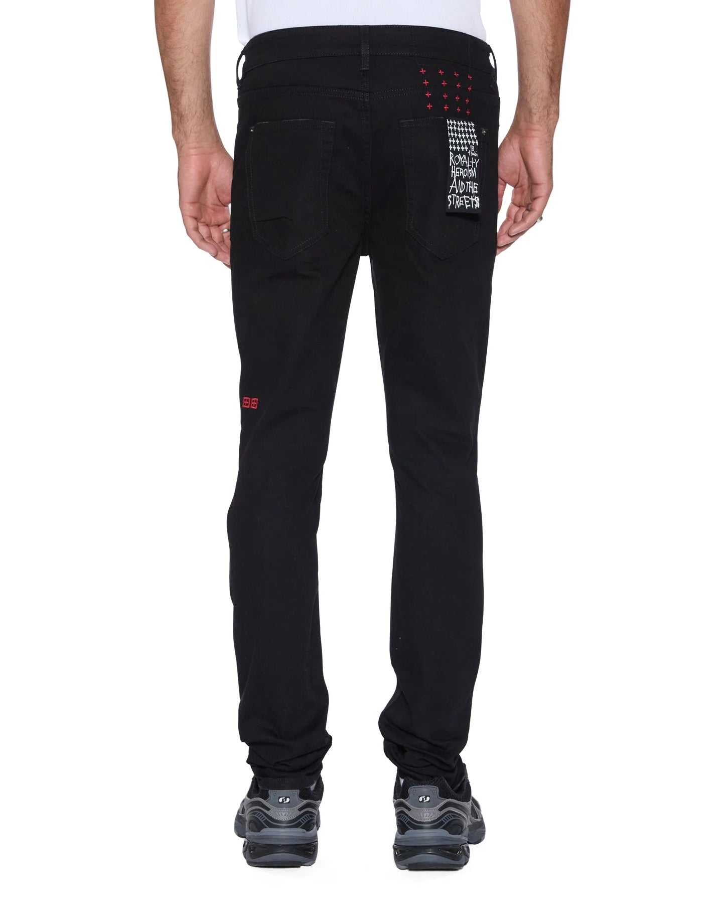 Ksubi Men's - Van Winkle Laid Black Sting - Black