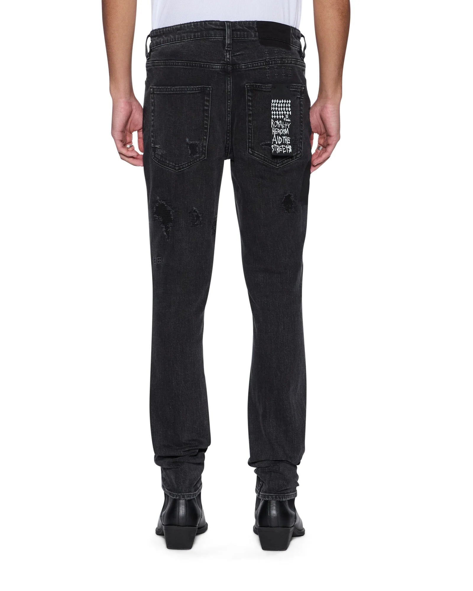 Ksubi Men's - Van Winkle Led Black Rockstar Repair - Black KSUBI