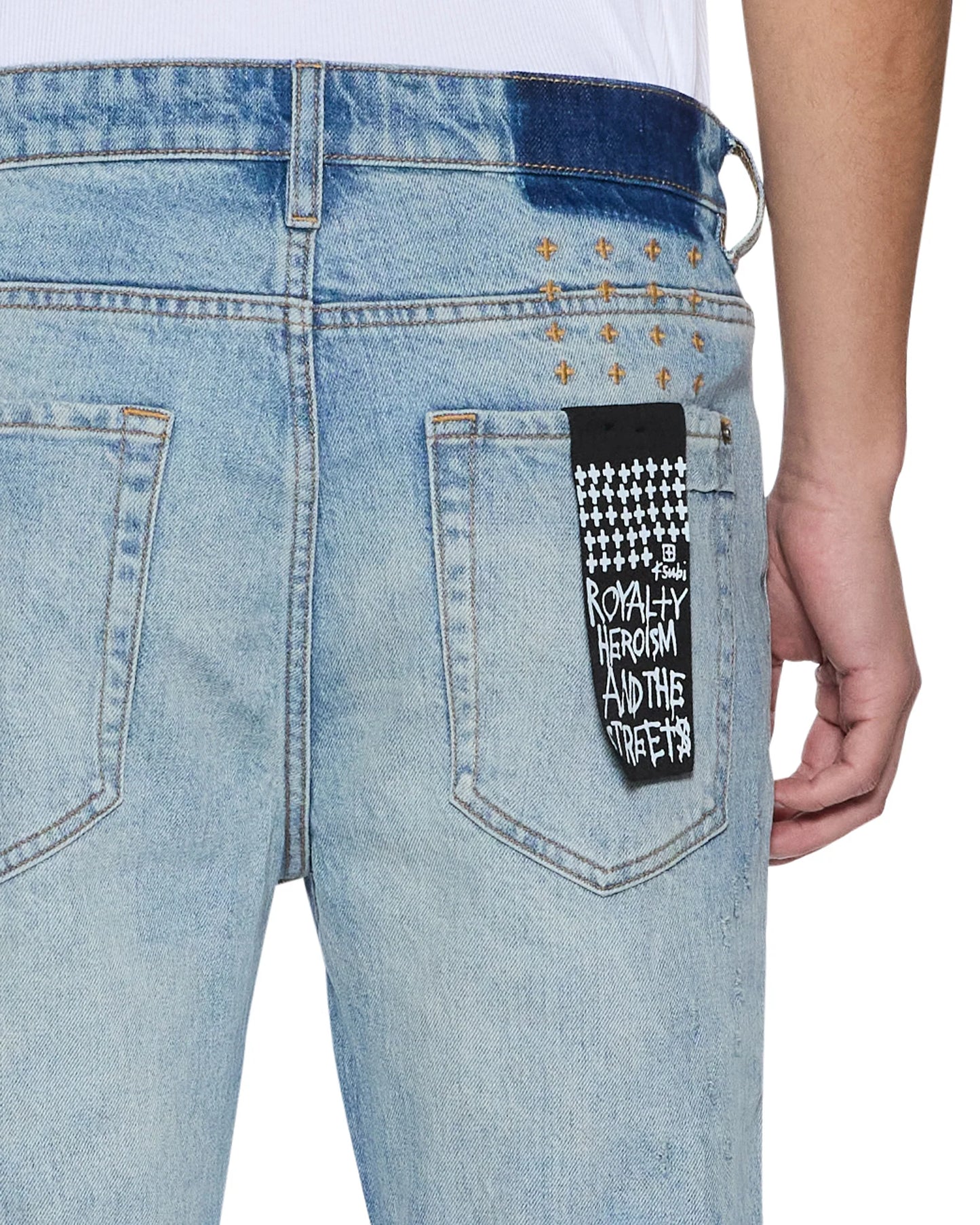 Ksubi Men's - Van Winkle Manhattan 1999 - Light Blue