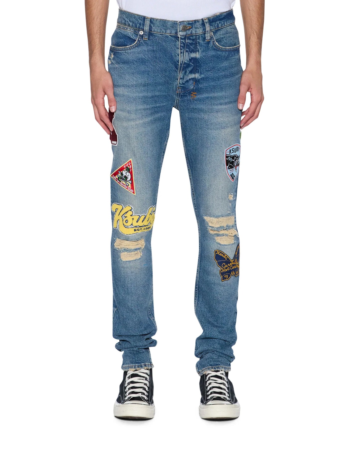 Ksubi Men's - Van Winkle Rodeo Patched - Indigo