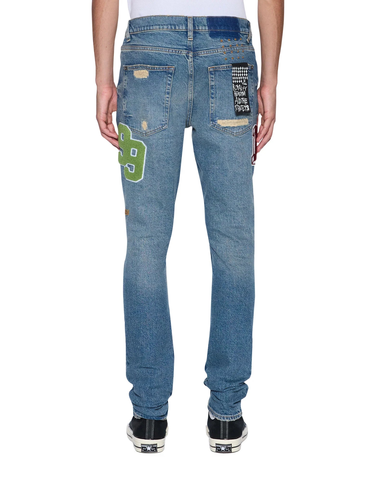 Ksubi Men's - Van Winkle Rodeo Patched - Indigo KSUBI