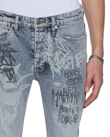 Ksubi Men's - Van Winkle Rogue Blue Graffiti - Blue