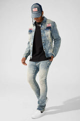 Jordan Craig Martin - Local Dealer Denim W Rhinestones - Desert Jordan Craig