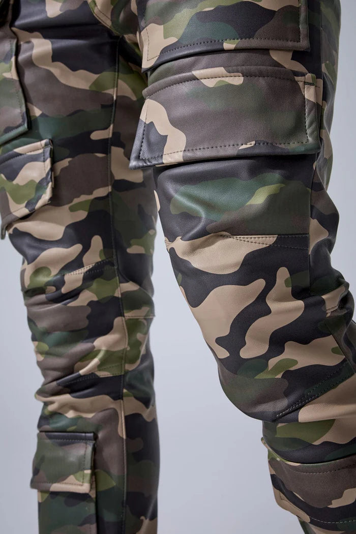 Jordan Craig Ross Stacked - Thriller Camo Cargo Pants - Vintage Camo
