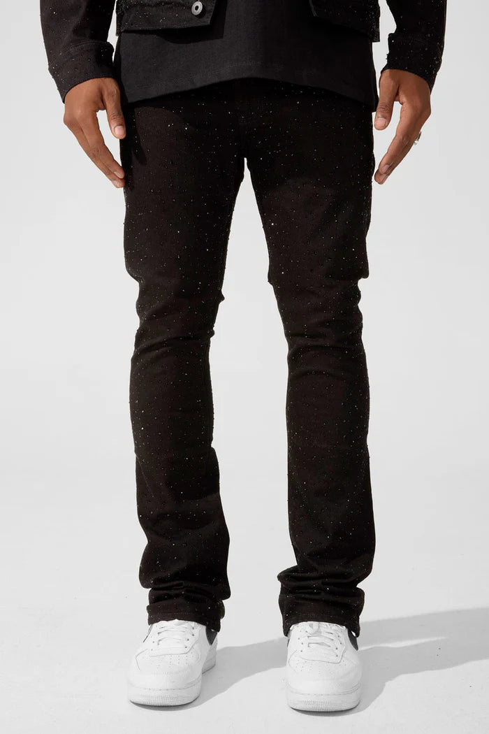 Jordan Craig Martin  - Local Dealer Denim W Rhinestones - Jet Black
