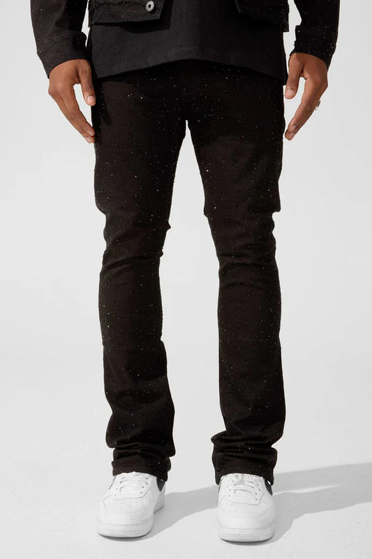 Jordan Craig Martin  - Local Dealer Denim W Rhinestones - Jet Black