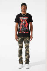 Jordan Craig Martin Stacked - Tribeca Twill Pants (Woodland) Jordan Craig