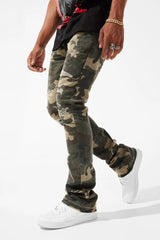 Jordan Craig Martin Stacked - Tribeca Twill Pants (Woodland) Jordan Craig