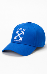 L/AB c/o Off-White™ -  Clamp Arrows Curved Strapback Cap Hat