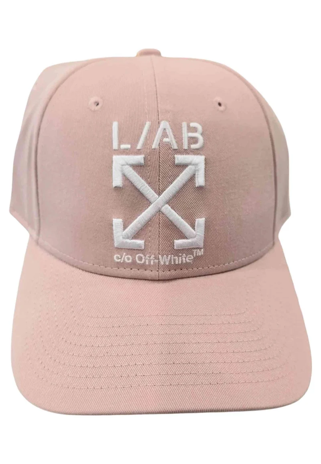 L/AB c/o Off-White™ -  Clamp Arrows Curved Strapback Cap Hat