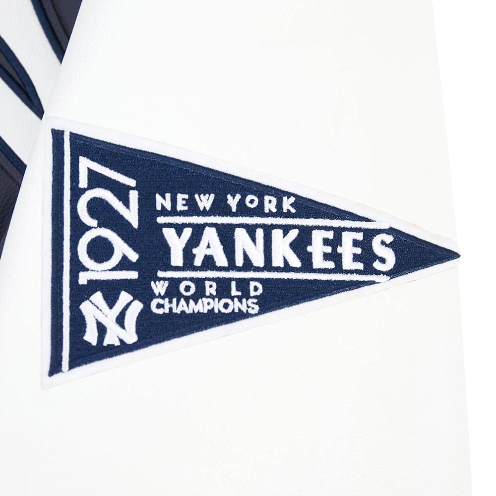 Pro Standard - Mlb New York Yankees Best Of Men's Leather Varsity Jacket - Navy