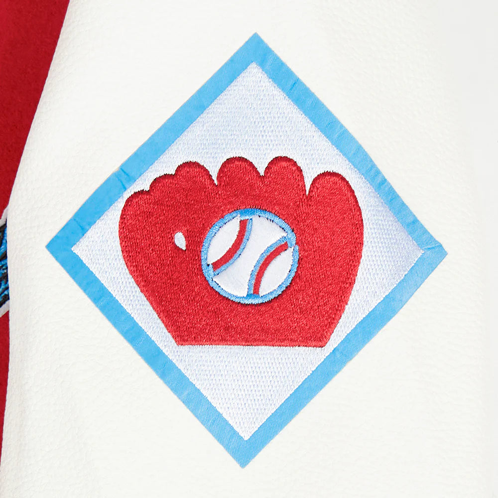 Pro Standard - MLB St. Louis Cardinals Best Of Men's Rib Wool Varsity Jacket - Red / White