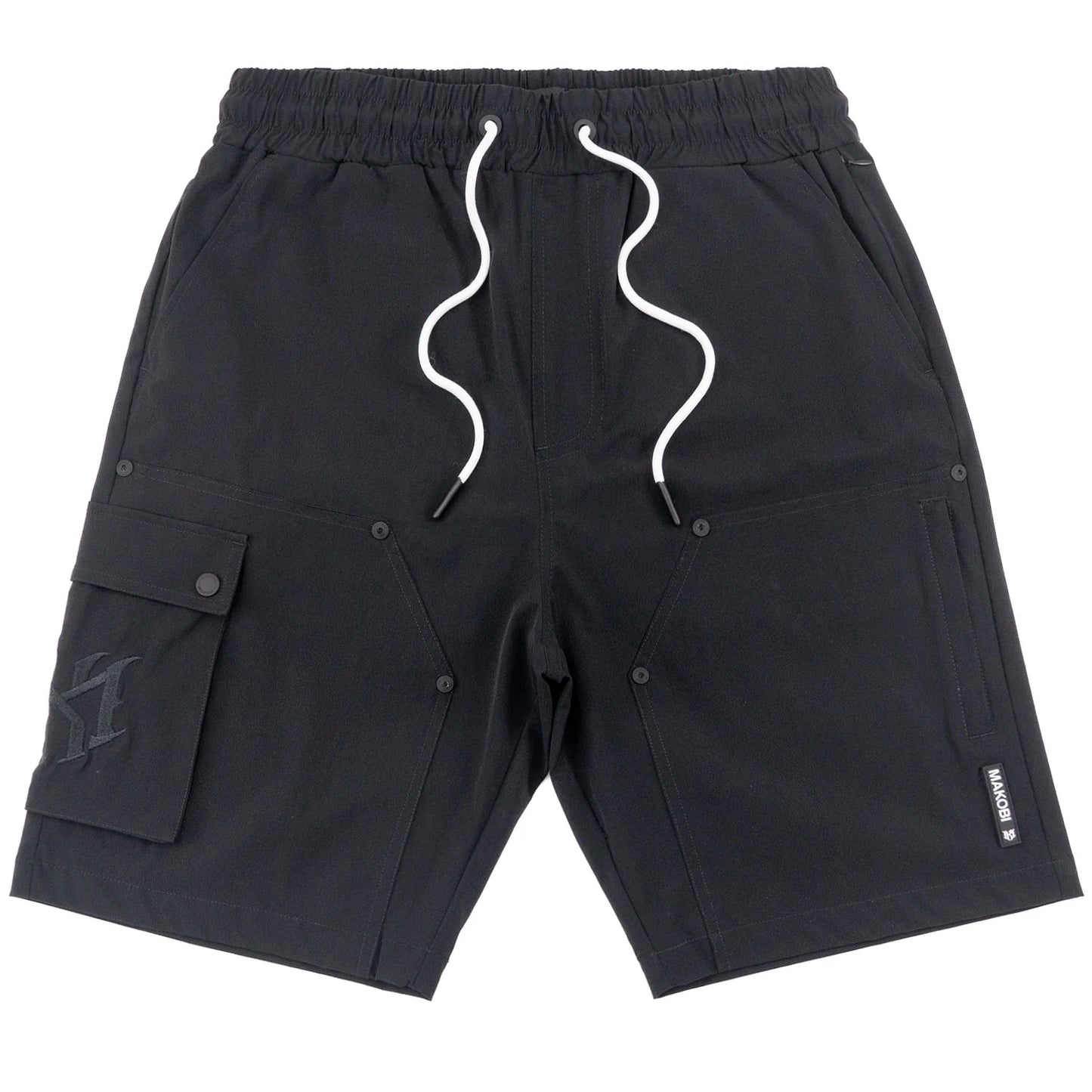 Makobi - Nylon Shorts M634 Adorni - Black