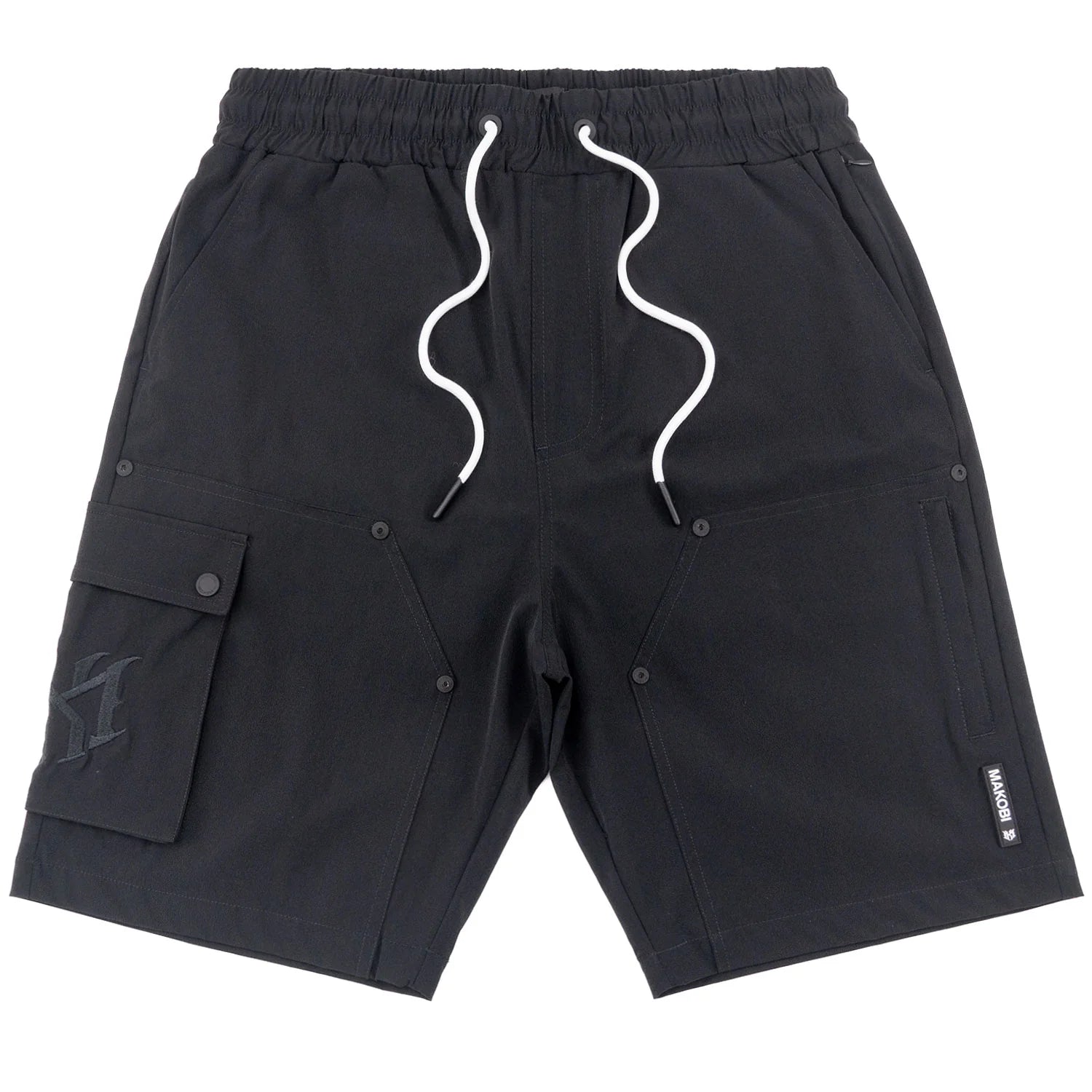 Makobi - Nylon Shorts M634 Adorni - Black