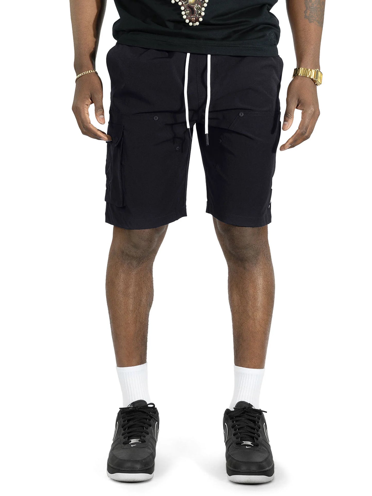 Makobi - Nylon Shorts M634 Adorni - Black
