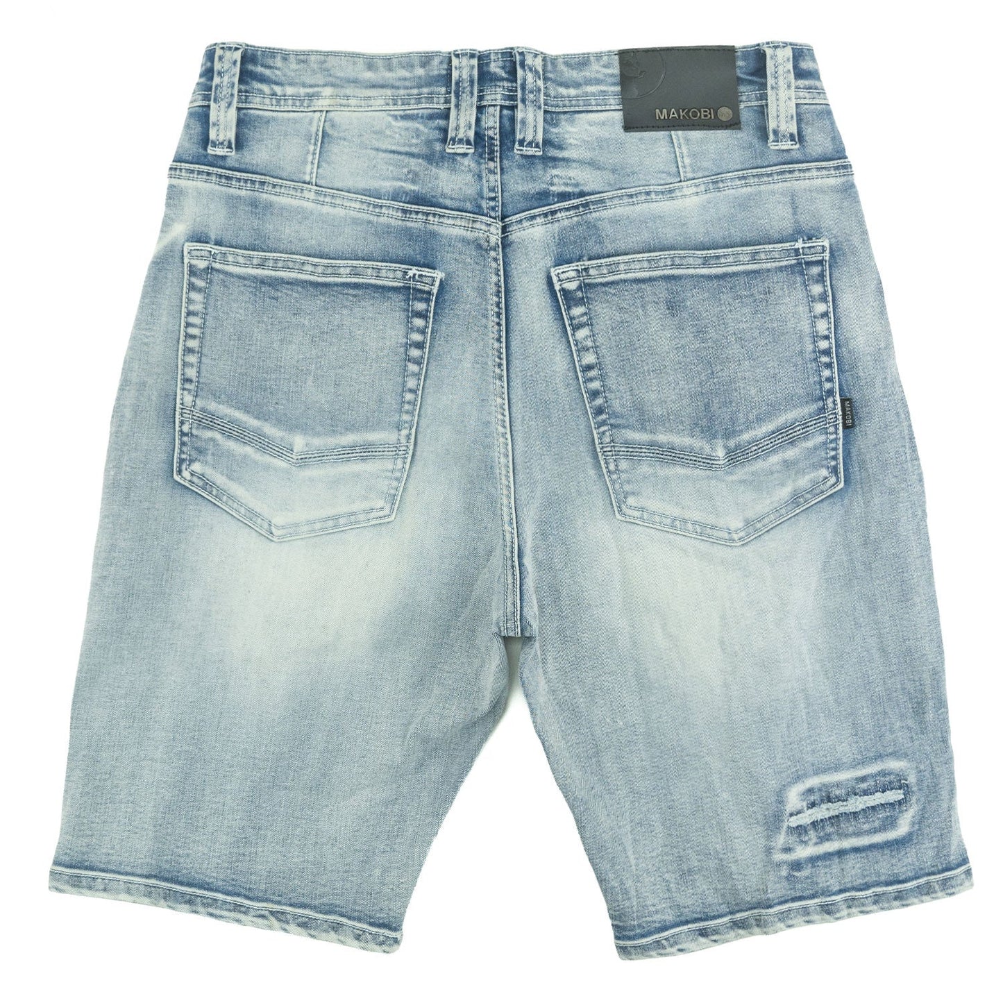 Makobi - Denim Shorts  M904 Prego Jorts - Light Wash