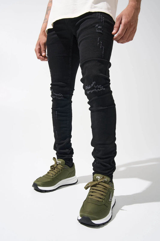 Serenede Midnight Black Jeans - BLVD