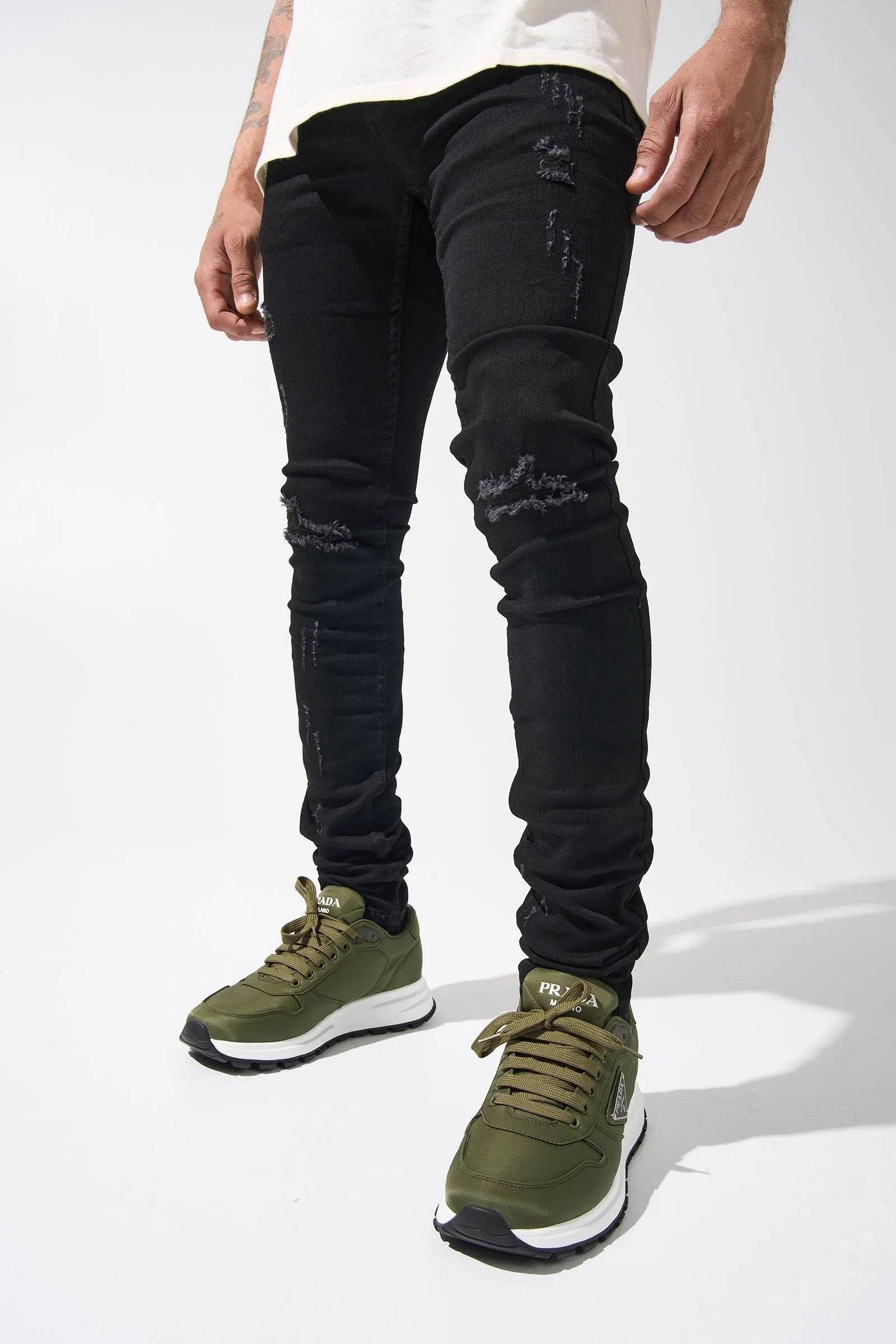 Serenede ''Midnight Black'' Jeans - Black - BLVD