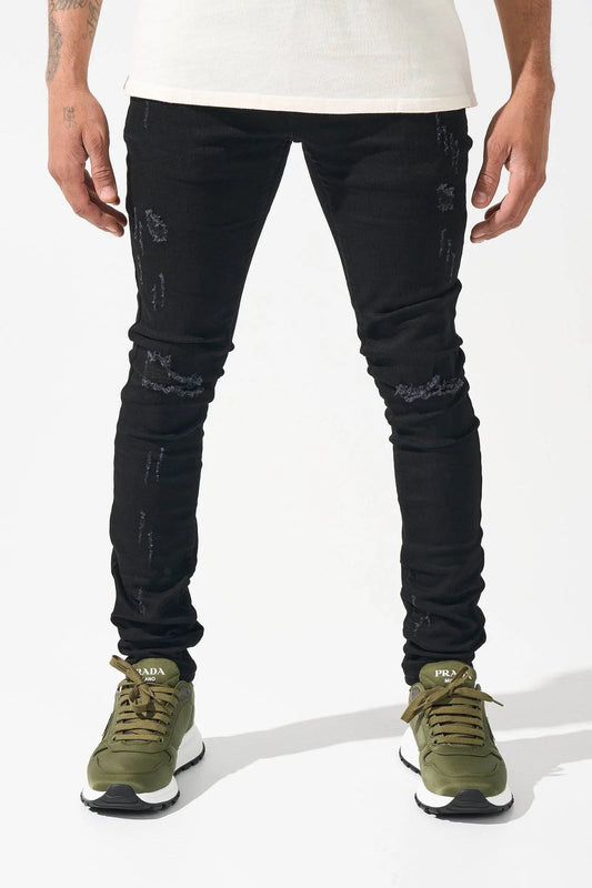 Serenede ''Midnight Black'' Jeans - Black - BLVD