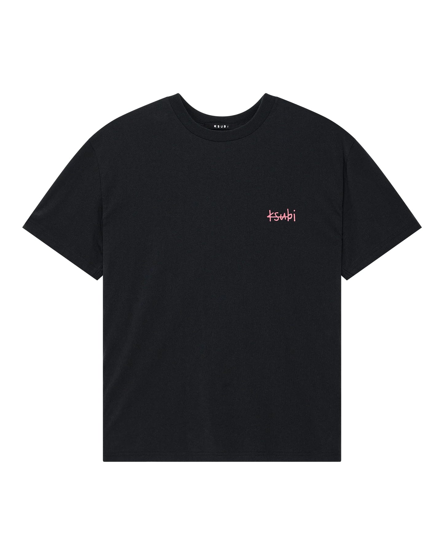 Ksubi - All Day Biggie Ss Tee - Black Red KSUBI