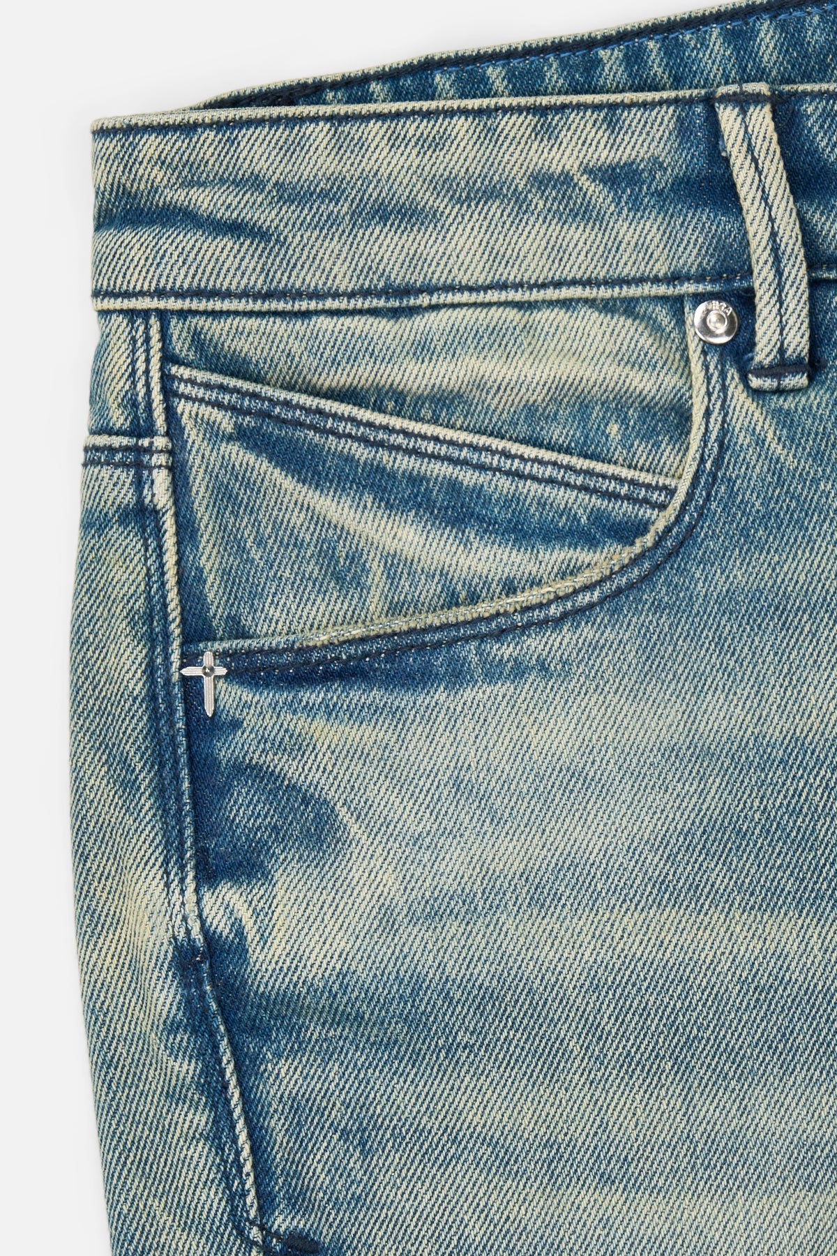 RTA - Bryant Skinny Jean | Ocean Shade Og Patch RTA