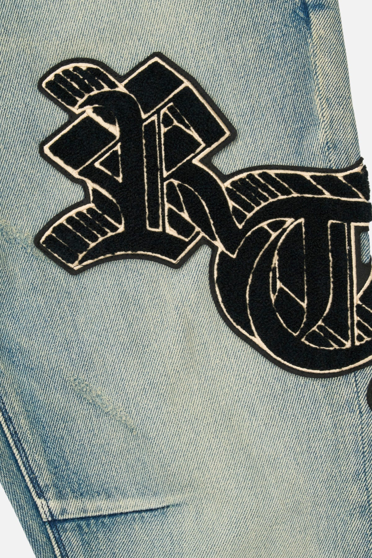 RTA - Bryant Skinny Jean | Ocean Shade Og Patch RTA