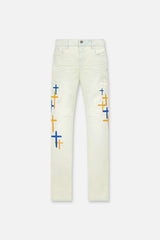 RTA - Bryant Skinny Jean | Stormy Sky Cross Patch RTA