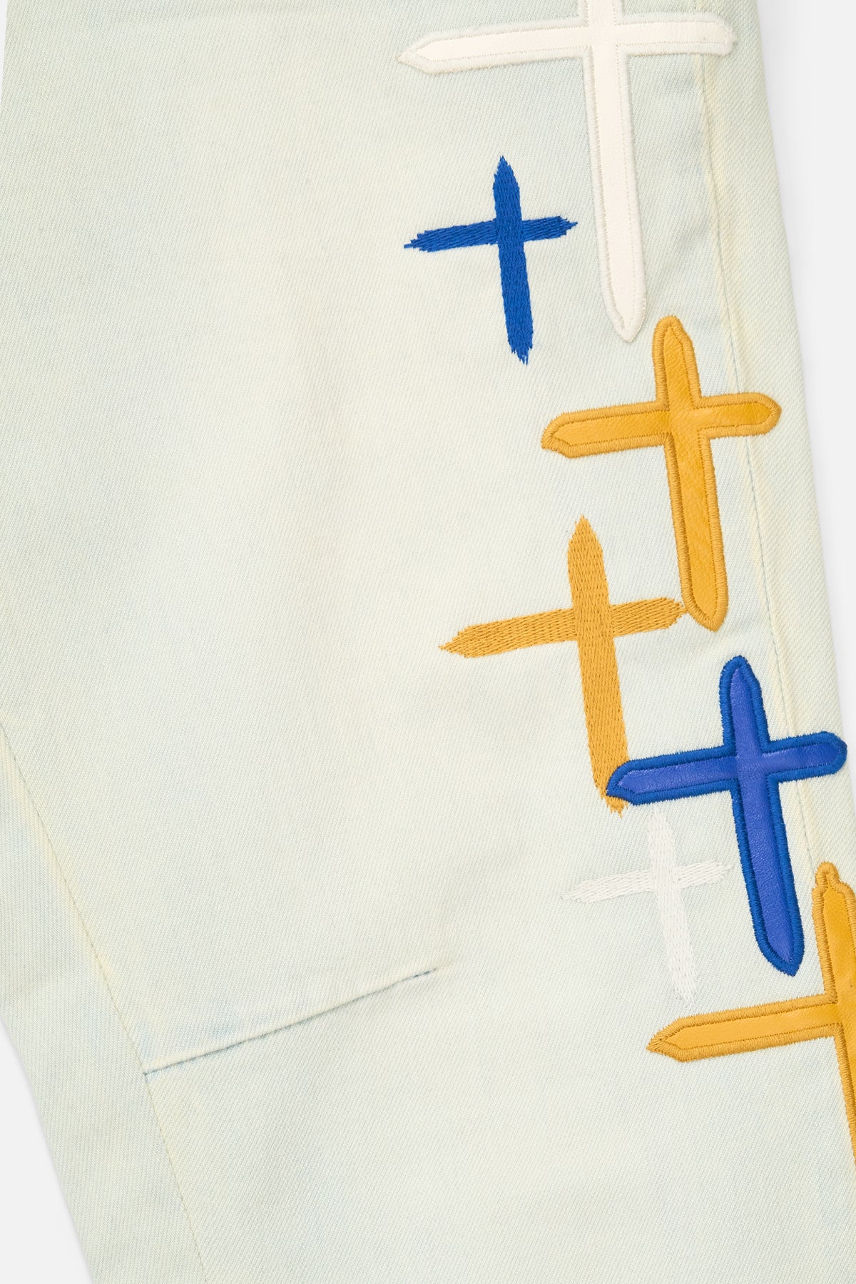 RTA - Bryant Skinny Jean | Stormy Sky Cross Patch RTA