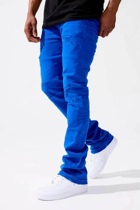 Jordan Craig Martin Stacked - Tribeca Twill Pants - Royal Blue - BLVD