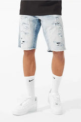 Jordan Craig - Arlington Denim Shorts - Sky Blue - BLVD