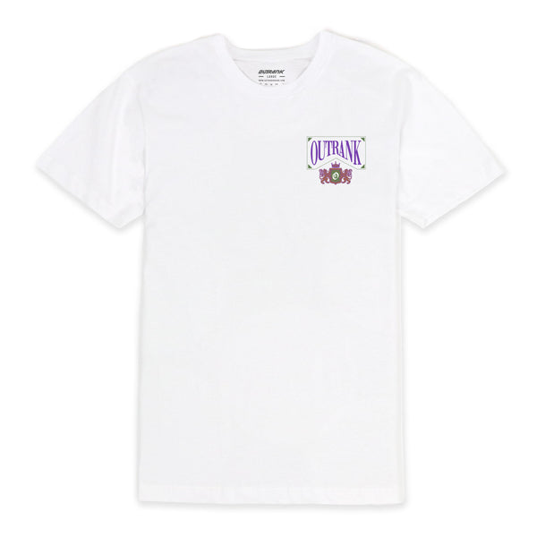Outrank True Kings T-Shirt - White Purple