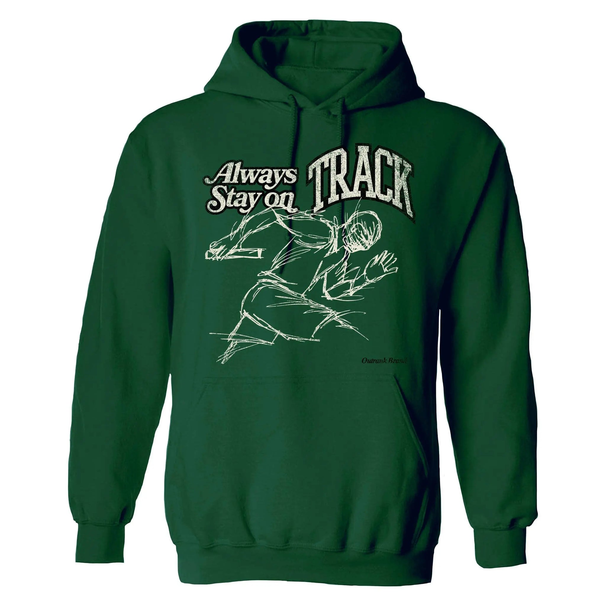Outrank On Track Hoodie - Forest - BLVD