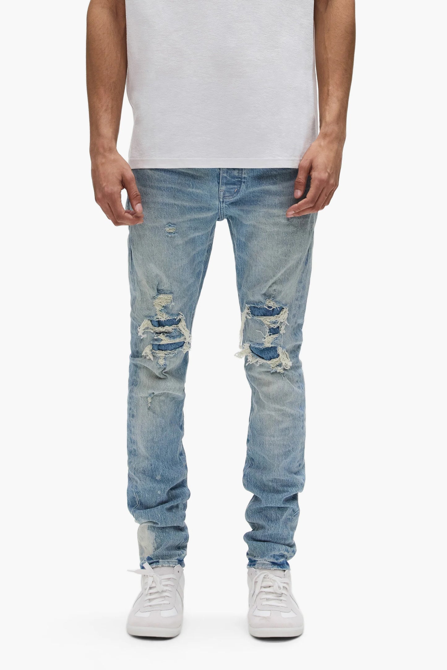 Purple Brand - P001 Repairs - Light Indigo - P001-SGRP226