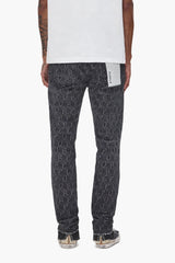 Purple Brand - P001 Jacquard Monogram - Black - P001-WBSM226