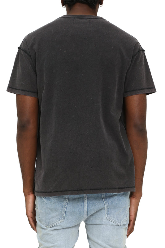 Purple Brand - Approach Tee - Black - P101-TBBS425