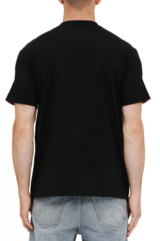 Purple Brand Textured Tee - Black - P104-JBHE225 - BLVD