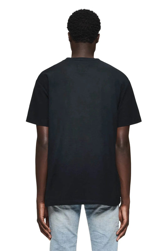 Purple Brand Sky High T-Shirt - Black - P104-JSBB324 - BLVD