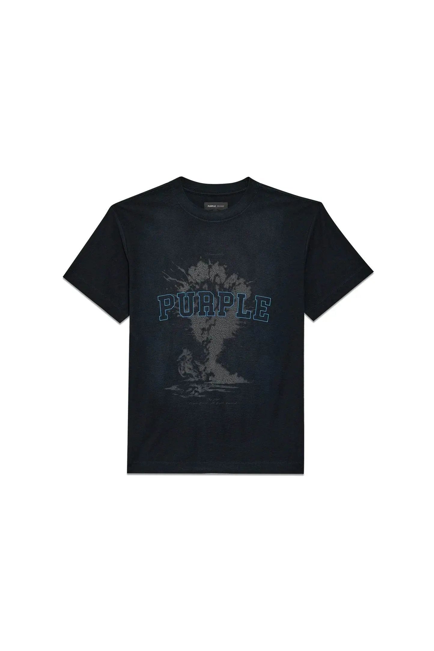 Purple Brand Sky High T-Shirt - Black - P104-JSBB324 - BLVD