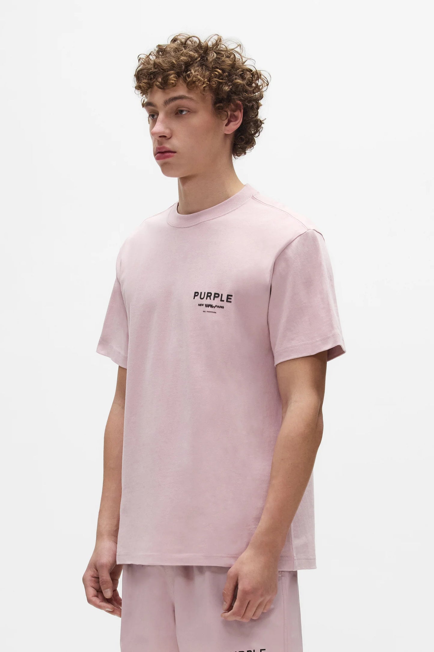Purple Brand - Showrooms Tee - Pink - P117-HLRS226