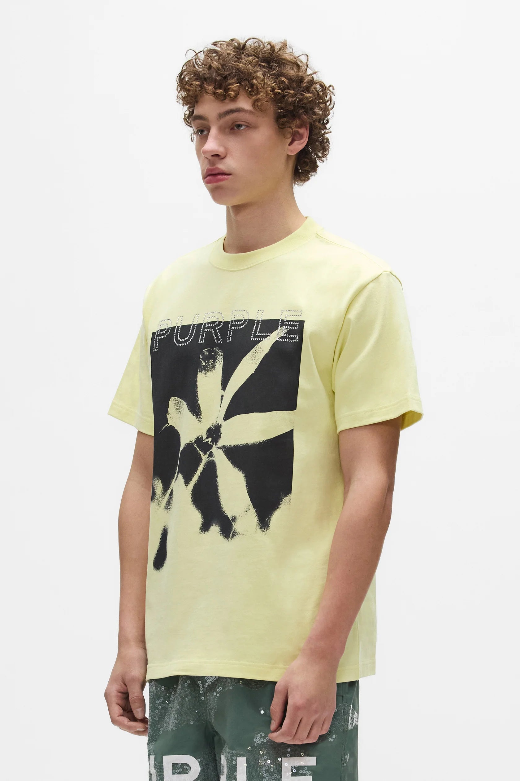 Purple Brand - Crush Tee - Yellow - P117-HYDH226