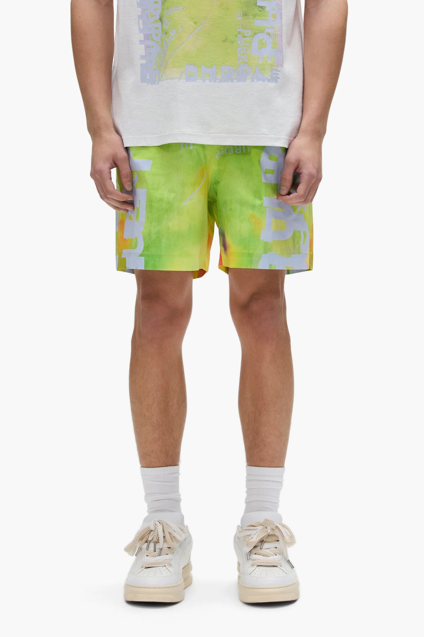Purple Brand - Gateway All Around Short - Green - P504-MWDP226