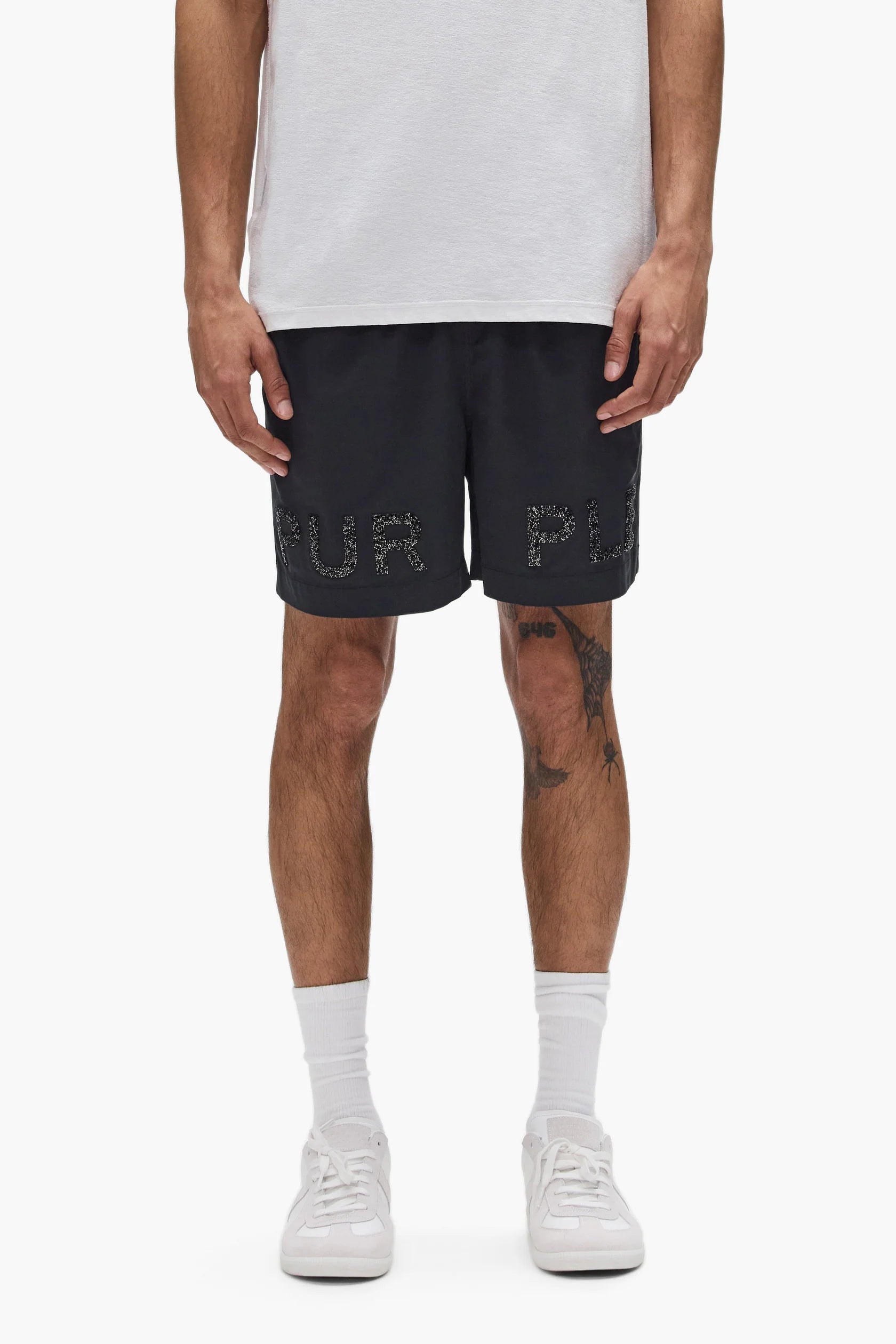Purple Brand - Crystal All Around Short - Black - P504-PBMS226