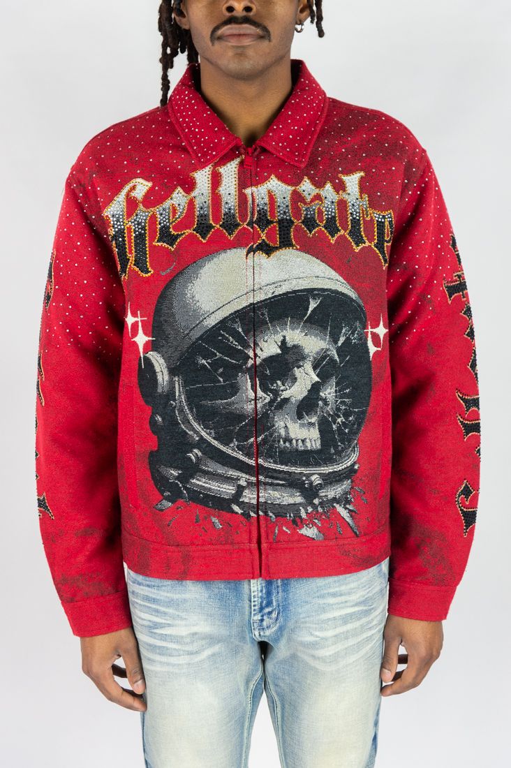 Rm - R.stone - Tapestry Jacket - Red