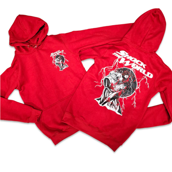 Retro label hoodie hotsell